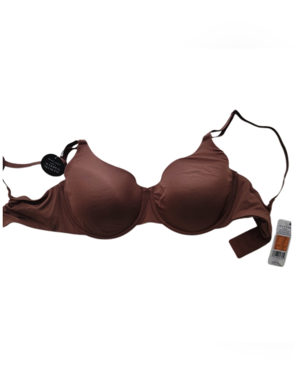 Liquid Full Fit T-Shirt Bra | Natori 32DD Scooped Neckline
